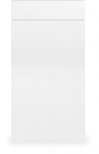 JBJ Rimless Flat Panel white cabinet stand